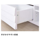 テレビ台 150cm 幅 ローボード おしゃれ 収納 テレビ台 北欧 引き出し 木目調 棚板 可動棚 tv台 tvボード ナチュラル ブラウン 茶色 ホワイト 白 【納期A】【azm-le-455】