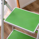 脚立 2段 ステップ台 折りたたみ 折り畳み おしゃれ かわいい ステップ オレンジ 黄色 イエロー 緑 グリーン 持ち手 pop ポップ カジュアル 屋内用 リビング 【納期B】【azm-lfs-007】