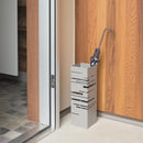 傘立て スリム おしゃれ 屋外 室内 外置き 内置き 北欧 傘たて デザイン お洒落 芸術的 スタイリッシュ 角型 白 ホワイト グレー 【納期B】【azm-lfs-180】