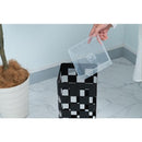 傘立て おしゃれ スリム スチール 外置き 屋外 屋内 玄関 北欧 安定感 水受け トレー ブルー 青 黒 ブラック モダン スタイリッシュ デザイン アート チェック柄 【納期B】【azm-lfs-183】