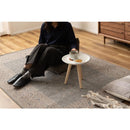 トレーテーブル サイドテーブル トレー トレイ 天板 お盆 取り外し 円形テーブル 丸テーブル おしゃれ かわいい ソファサイド ベッドサイド ガーリー 北欧 【納期B】【azm-lfs-190】