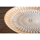 トレーテーブル サイドテーブル トレー トレイ 天板 お盆 取り外し 円形テーブル 丸テーブル おしゃれ かわいい ソファサイド ベッドサイド ガーリー 北欧 【納期B】【azm-lfs-190】