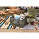 収納ボックス 折りたたみ 取っ手付き 持ち手つき かご カゴ 折り畳み 小物収納 ボックス ケース おしゃれ カジュアル 収納ケース インテリア 【納期B】【azm-lfs-31】