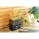 収納ボックス 折りたたみ 取っ手付き 持ち手つき かご カゴ 折り畳み 小物収納 ボックス ケース おしゃれ カジュアル 収納ケース インテリア 【納期B】【azm-lfs-31】