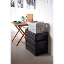 収納ボックス カゴ かご バスケット 小物入れ 折りたたみ 折り畳み おしゃれ アメリカン 取っ手付き 省スペース コンパクト 収納 アウトドア 車庫 ガレージ 玄関 【納期B】【azm-lfs-32】