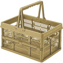 収納ボックス カゴ かご バスケット 小物入れ 折りたたみ 折り畳み おしゃれ アメリカン 取っ手付き 省スペース コンパクト 収納 アウトドア 車庫 ガレージ 玄関 【納期B】【azm-lfs-32】