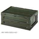 収納ボックス コンテナ 小物入れ 折りたたみ 折り畳み おしゃれ アメリカン 雑貨 収納コンテナ 省スペース コンパクト 収納 アウトドア 車庫 ガレージ 玄関 【納期B】【azm-lfs-33】