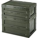 収納ボックス コンテナ 小物入れ 折りたたみ 折り畳み おしゃれ アメリカン 雑貨 収納コンテナ 省スペース コンパクト 収納 アウトドア 車庫 ガレージ 玄関 【納期B】【azm-lfs-33】