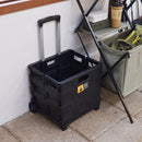 キャリー ワゴン キャスター 折りたたみ 折り畳み アウトドア キャンプ かご バスケット キャリーケース おしゃれ 【納期B】【azm-lfs-35】