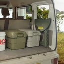 折りたたみテーブル アウトドア テーブル 折り畳み 円形 丸型 簡易 持ち運び 携帯 車 収納 キャンプ 台 おしゃれ かっこいい 大きいサイズ コンパクト 薄型 【納期B】【azm-lfs-414】