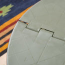 折りたたみテーブル アウトドア テーブル 折り畳み 円形 丸型 簡易 持ち運び 携帯 車 収納 キャンプ 台 おしゃれ かっこいい 大きいサイズ コンパクト 薄型 【納期B】【azm-lfs-414】