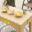 アウトドアテーブル 折りたたみ 折り畳み テーブル 簡易 持ち運び 携帯 車 収納 バーベキュー キャンプ 台 おしゃれ かっこいい 大きいサイズ コンパクト 薄型 【納期B】【azm-lfs-415】