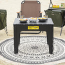 アウトドアテーブル 折りたたみ 折り畳み テーブル 簡易 持ち運び 携帯 車 収納 バーベキュー キャンプ 台 おしゃれ かっこいい 大きいサイズ コンパクト 薄型 【納期B】【azm-lfs-415】