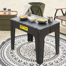 アウトドアテーブル 折りたたみ 折り畳み テーブル 簡易 持ち運び 携帯 車 収納 バーベキュー キャンプ 台 おしゃれ かっこいい 大きいサイズ コンパクト 薄型 【納期B】【azm-lfs-415】