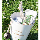 傘立て 傘たて おしゃれ アンティーク調 レトロ ビンテージ風 スチール缶 ブリキ風 バケツ 収納 玄関 屋外 エクステリア ヨーロピアン 北欧 インテリア 【納期B】【azm-lfs-427】