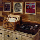 レコードフレーム 飾り インテリア パネル 装飾 壁面 枠 額縁 木製 ガラス 【納期B】【azm-lfs-590】