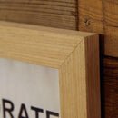 レコードフレーム 飾り インテリア パネル 装飾 壁面 枠 額縁 木製 ガラス 【納期B】【azm-lfs-590】