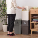 ゴミ箱 30リットル ごみ箱 30L ふた付き フタ 蓋つき おしゃれ シンプル インテリア プッシュ式 【納期B】【azm-lfs-760】