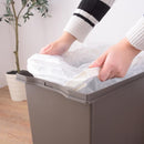 ゴミ箱 45リットル キャスター付き ごみ箱 45L ふた付き フタ 蓋つき おしゃれ シンプル インテリア スライド式 ペダル式 【納期B】【azm-lfs-764】