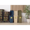 ごみ箱 45L ゴミ箱 45リットル ふた付き 蓋 フタ シンプル 大型 ベージュ グリーン 緑色 グレー ネイビー 紺色 カジュアル おしゃれ インテリア 【納期B】【azm-lfs-845】