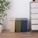 ゴミ箱 20リットル ごみ箱 20L ふた付き フタ 蓋つき おしゃれ シンプル インテリア グリーン 緑 グレー ネイビー 紺色 青 【納期B】【azm-lfs-846】