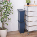 ゴミ箱 20リットル ごみ箱 20L ふた付き フタ 蓋つき おしゃれ シンプル インテリア グリーン 緑 グレー ネイビー 紺色 青 【納期B】【azm-lfs-846】