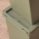 ゴミ箱 20リットル ごみ箱 20L ふた付き フタ 蓋つき おしゃれ シンプル インテリア グリーン 緑 グレー ネイビー 紺色 青 【納期B】【azm-lfs-846】