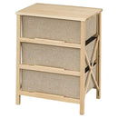 チェスト 3段 棚 ナチュラル かわいい 木製 北欧 小型 【納期B】【azm-lfs-853】