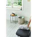 トレーテーブル サイドテーブル ミニテーブル トレー 天板 取り外し お盆 シャープ モノトーン ホワイト ブラック 白 黒 ナイトテーブル 丸テーブル ラウンド 【納期B】【azm-lfs-880】