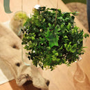 インテリアグリーン フェイクグリーン ボール 球体 丸型 観葉植物 リアル 装飾品 飾り インテリア 置き物 おしゃれ カントリー ナチュラル 【納期B】【azm-lfs-902】