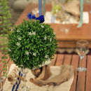 インテリアグリーン フェイクグリーン ボール 球体 丸型 観葉植物 リアル 装飾品 飾り インテリア 置き物 おしゃれ カントリー ナチュラル 【納期B】【azm-lfs-902】