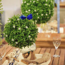 インテリアグリーン フェイクグリーン ボール 球体 丸型 観葉植物 リアル 装飾品 飾り インテリア 置き物 おしゃれ カントリー ナチュラル 【納期B】【azm-lfs-902】