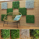 フェイクグリーン パネル型 観葉植物 壁掛け ウォールインテリア おしゃれ 飾り カフェ レストラン 雑貨店 リビング キッチン ダイニング 【納期B】【azm-lfs-904】