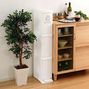 ゴミ箱 3分別 スリム 30リットル ペダル 縦型 3段 キッチン おしゃれ ごみ箱 【納期B】【azm-lfs-933wh】