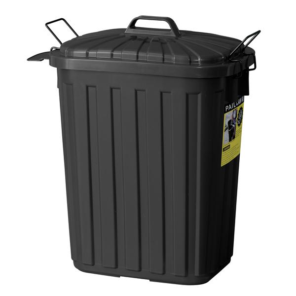 ゴミ箱 屋外 大容量 60L 丈夫 頑丈 ごみ箱 おしゃれ 大型 大きいサイズ 密閉 60リットル 日本製 ふた付き フタつき 蓋 耐久性 耐候性 雨 風 重厚感 【納期B】【azm-lfs-937】