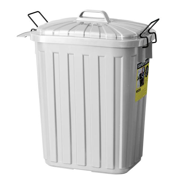 ゴミ箱 屋外 大容量 60L 丈夫 頑丈 ごみ箱 おしゃれ 大型 大きいサイズ 密閉 60リットル 日本製 ふた付き フタつき 蓋 耐久性 耐候性 雨 風 重厚感 【納期B】【azm-lfs-937】
