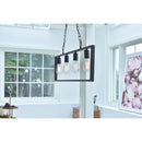 ライト シーリング 4灯 天井照明 吊り下げ インテリア 北欧 アメリカン 電球付き LED対応 シーリングライト カフェ風 天井照明 キッチン ダイニング 【納期B】【azm-lht-741】