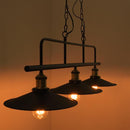 ライト シーリング 3灯 天井照明 吊り下げ インテリア 北欧 アメリカン 電球付き LED対応 シーリングライト カフェ風 天井照明 キッチン ダイニング 【納期B】【azm-lht-742】