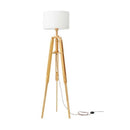 スタンドライト 高さ調整 調節 変更 照明 自立式 ライト ランプ フロアライト 天然木 木製 脚 三脚 おしゃれ スタイリッシュ 北欧 ナチュラル カジュアル 【納期B】【azm-lht-749】