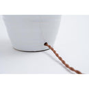 テーブルライト 北欧 おしゃれ 白 ホワイト フロアライト 照明 フロアーライト 陶器 中間スイッチ テーブルランプ ベッドサイド 置き型 ナチュラル カントリー 【納期B】【azm-lht-750】