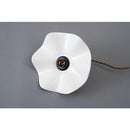 ペンダントライト 照明器具 北欧 1灯 おしゃれ LED対応 陶器 エジソン球付き 天井照明 吊り下げ 花 フラワー 白 ホワイト カフェ かわいい ガーリー インテリア 【納期B】【azm-lht-752】