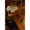 ペンダントライト 照明器具 北欧 1灯 おしゃれ LED対応 陶器 エジソン球付き 天井照明 吊り下げ 花 フラワー 白 ホワイト カフェ かわいい ガーリー インテリア 【納期B】【azm-lht-752】