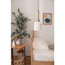 ペンダントライト 照明器具 北欧 1灯 おしゃれ LED対応 陶器 エジソン球付き 天井 吊り下げ 編み込み 韓国風 白 ホワイト カフェ かわいい ガーリー インテリア 【納期B】【azm-lht-753】