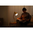 デスクライト おしゃれ LED対応 卓上 照明 ランプ 角度調整 調節 北欧 デザイン pop ポップ インテリア 青 ブルー 白 ホワイト 黄色 イエロー 中間スイッチ 【納期B】【azm-lht-755】