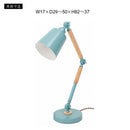 デスクライト おしゃれ LED対応 卓上 照明 ランプ 角度調整 調節 北欧 デザイン pop ポップ インテリア 青 ブルー 白 ホワイト 黄色 イエロー 中間スイッチ 【納期B】【azm-lht-755】