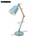 デスクライト おしゃれ LED対応 卓上 照明 ランプ 角度調整 調節 北欧 デザイン pop ポップ インテリア 青 ブルー 白 ホワイト 黄色 イエロー 中間スイッチ 【納期B】【azm-lht-755】