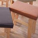 スツール 椅子 シンプル かわいい 小型 ミニ 小さいサイズ コンパクト 省スペース チェア 腰掛け 北欧 クッション 木脚 木製 【納期A】【azm-lmt-785】