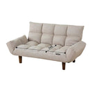 折りたたみカウチソファ 折りたたみソファ 折畳みソファ 折り畳みソファ カウチソファ カウチソファー 脚付き 取り外し可能 脚 【納期A】【azm-lss-19】