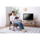 高座椅子 ハイバック リクライニング 高さ調節 背もたれ調整 ひじ掛け 肘つき 座椅子 椅子 チェアー 和室 洋室 【納期A】【azm-lss-35】