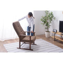 高座椅子 ハイバック リクライニング 高さ調節 背もたれ調整 ひじ掛け 肘つき 座椅子 椅子 チェアー 和室 洋室 【納期A】【azm-lss-35】